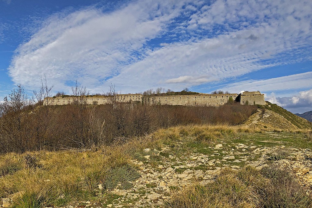 Forte Monteratti au dessus de Gênes - Photo de Sidvics - Licence ccbysa 4.0
