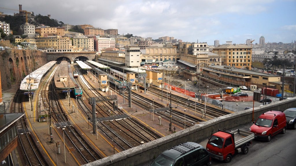 Gare ferroviaire de Gênes Principe – Photo de David McKelvey