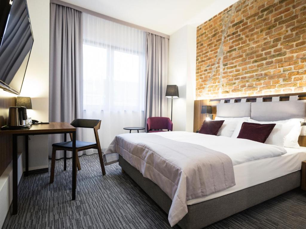 Chambre de l'hotel Best Western Hotel Mariacki à Katowice.