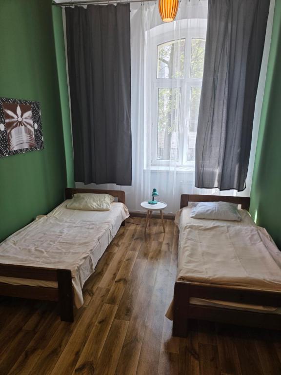 Chambre de l'auberge Hostel J17 à Katowice.