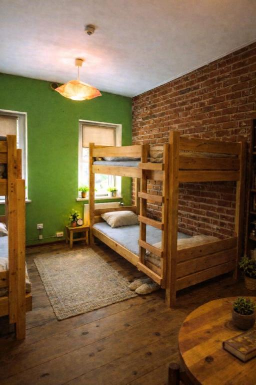 Chambre de l'auberge de jeunesse Jopi Hostel Centrum à Katowice.