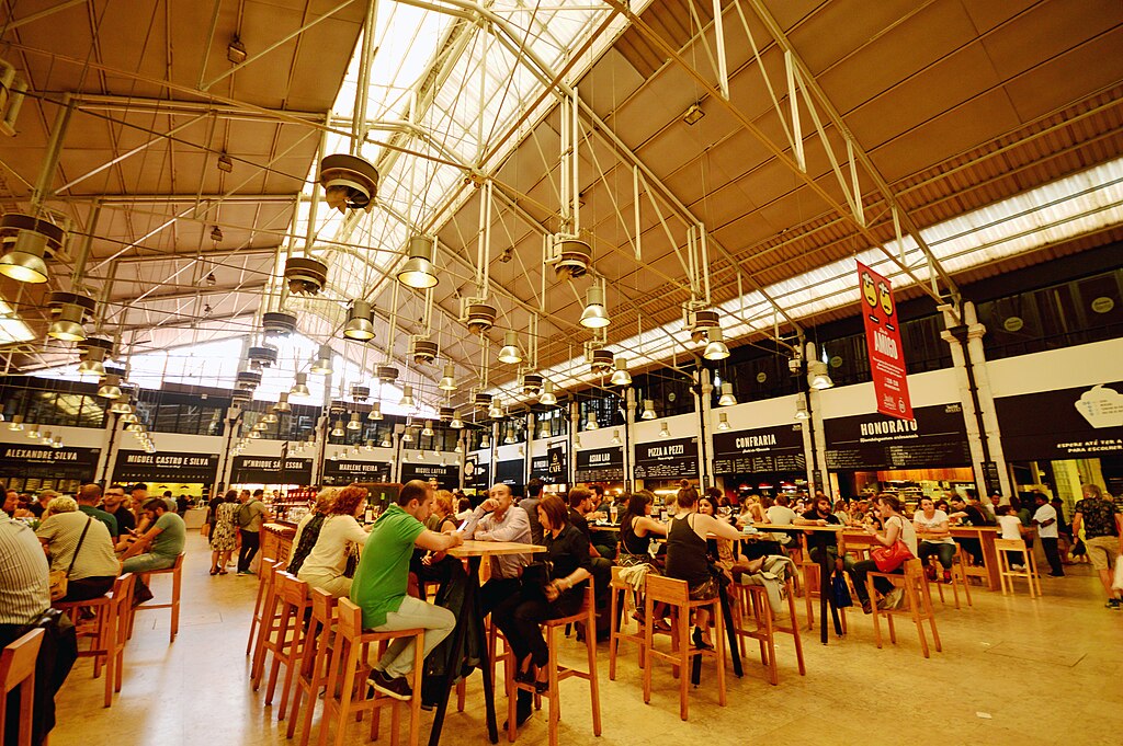 Marché couvert de Ribeira à Lisbonne – Photo de Michael Gaylard