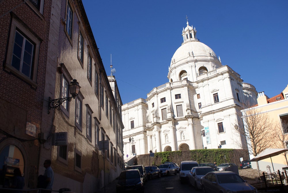 Panthéon national de Lisbonne dans l'Alfama.