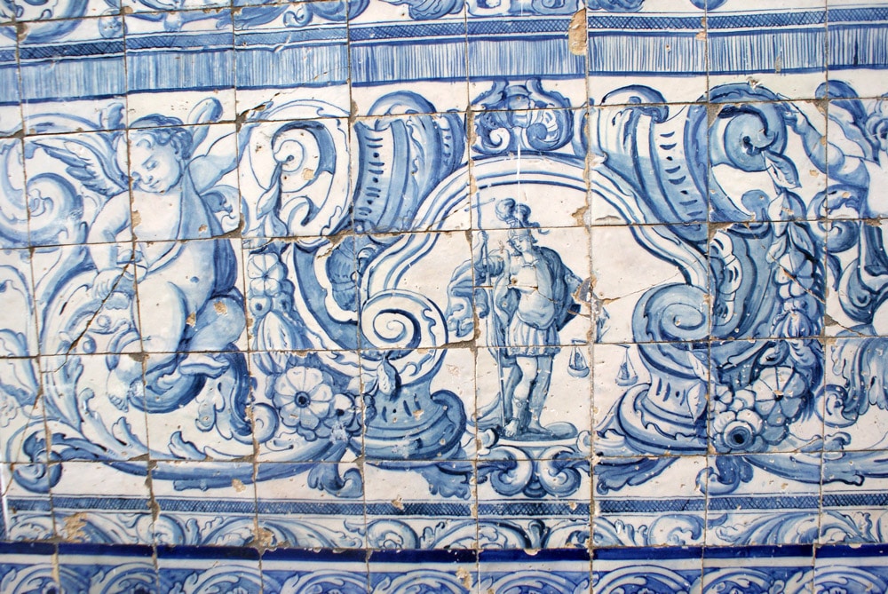 Fresque du Musée de l'Azulejo à Lisbonne.