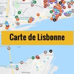 Carte de Lisbonne (Portugal) : Plan détaillé gratuit et en français à télécharger