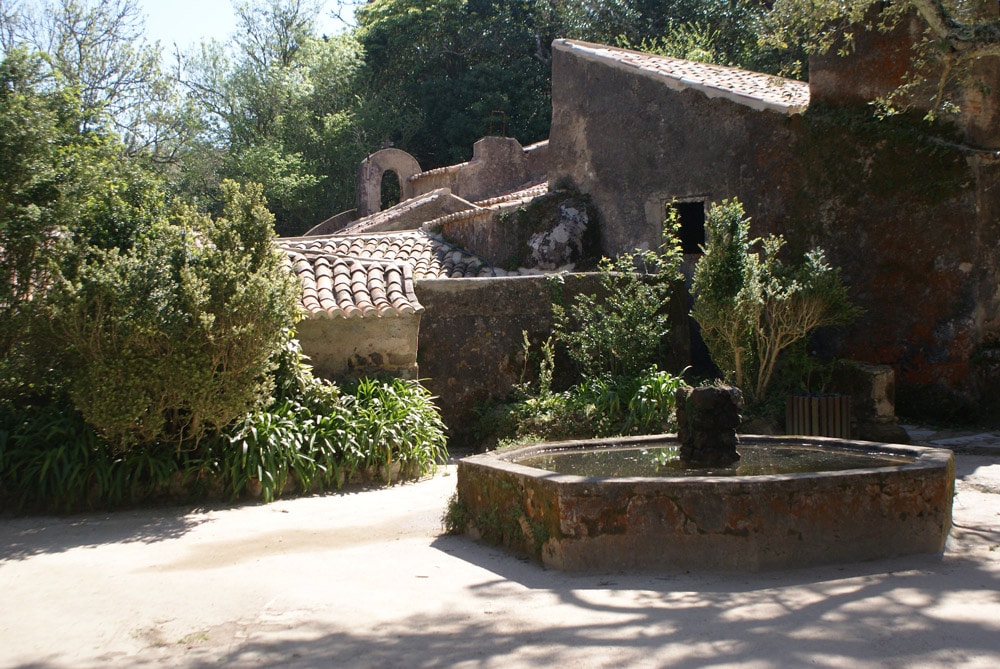 Cour du Couvent des Capucins à Sintra