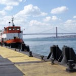 Ferry à Lisbonne en direction de la rive sud : Cacilhas, Trafaria, Seixal