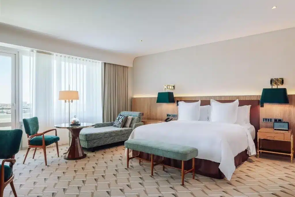 Chambre de l'Hotel Four Seasons Hotel Ritz lisbon à Lisbonne.