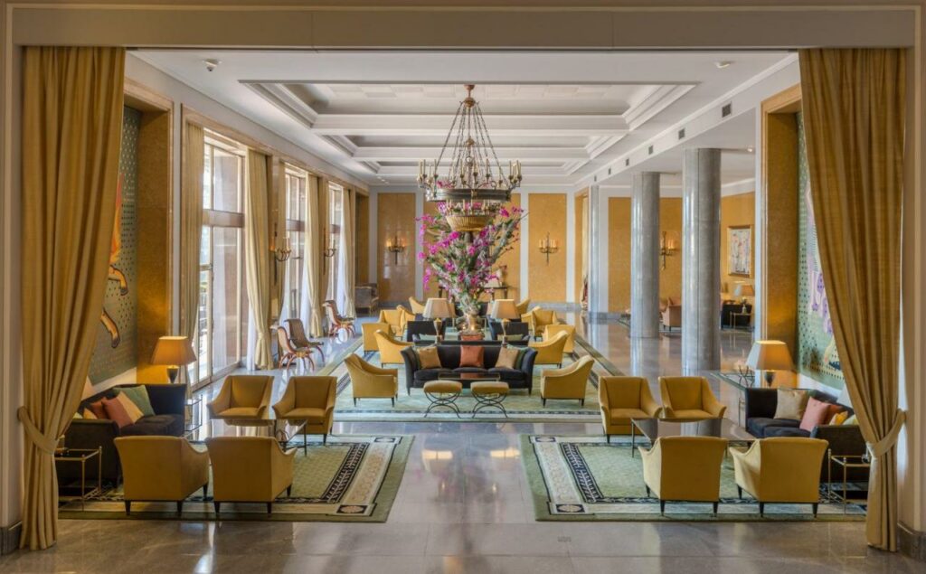 Dans l'Hotel Four Seasons Hotel Ritz lisbon à Lisbonne.