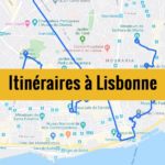 Itinéraires à Lisbonne en 2 et 3 jours à pied (20 étapes)
