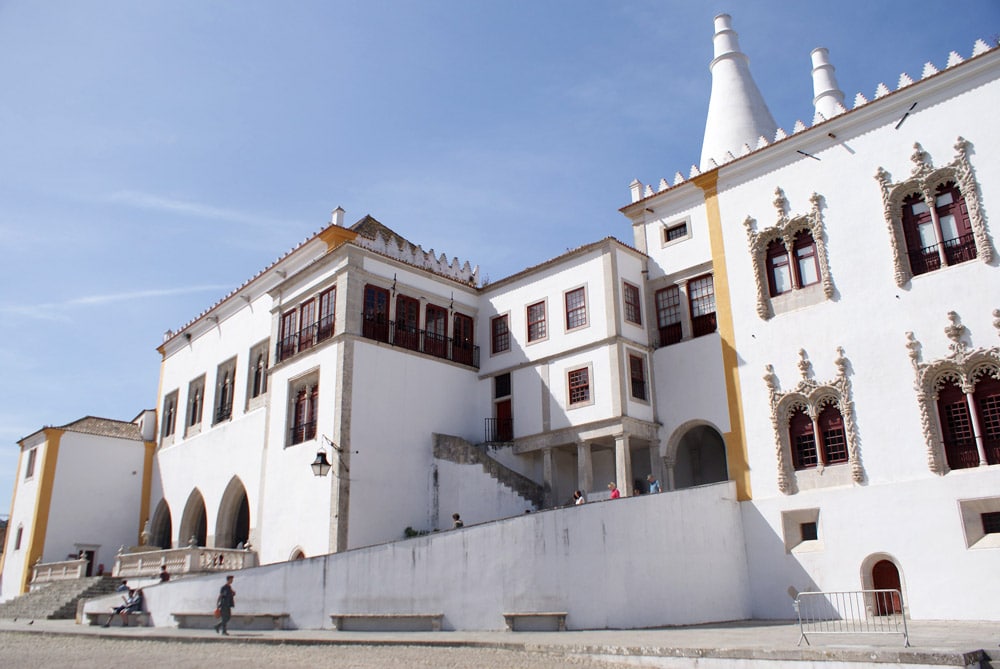 Palais National de Sintra près de Lisbonne.