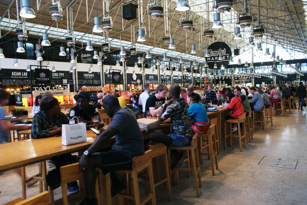 Mercado da Ribeira / Time Out Market Lisboa : Marché couvert et street food