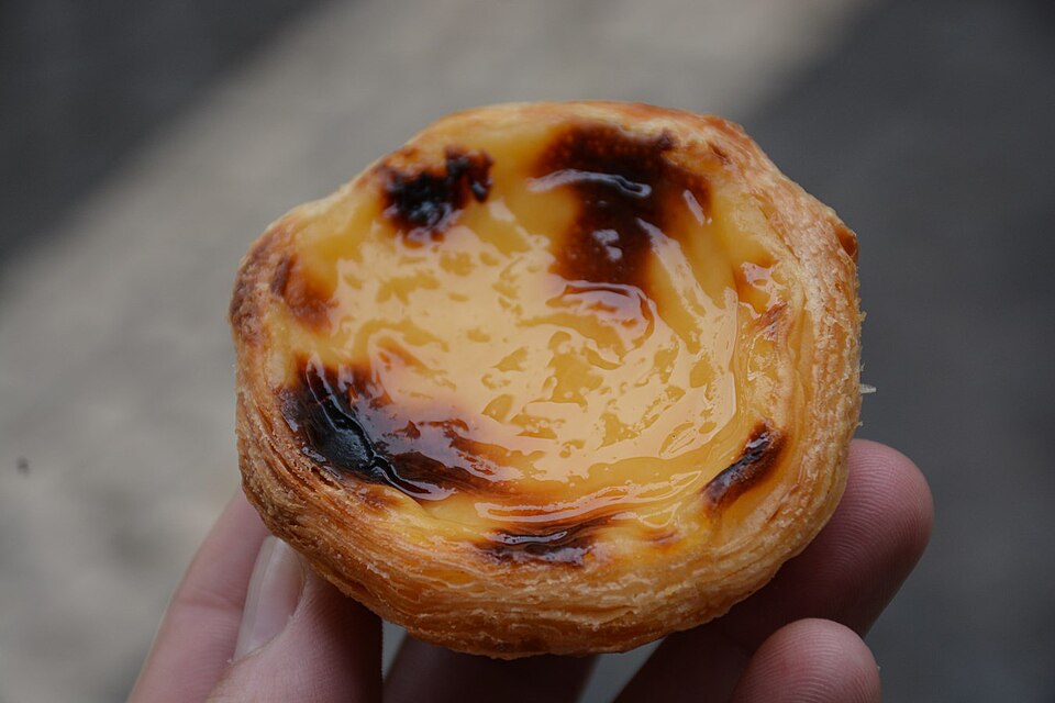Pasteis de nata : tarte aux oeufs originaire du quartier de Belem à Lisbonne. Photo de Paul Arps