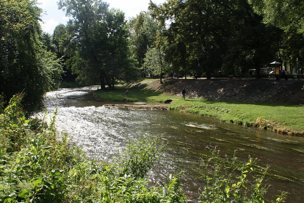 Rivière Vilnia à Vilnius