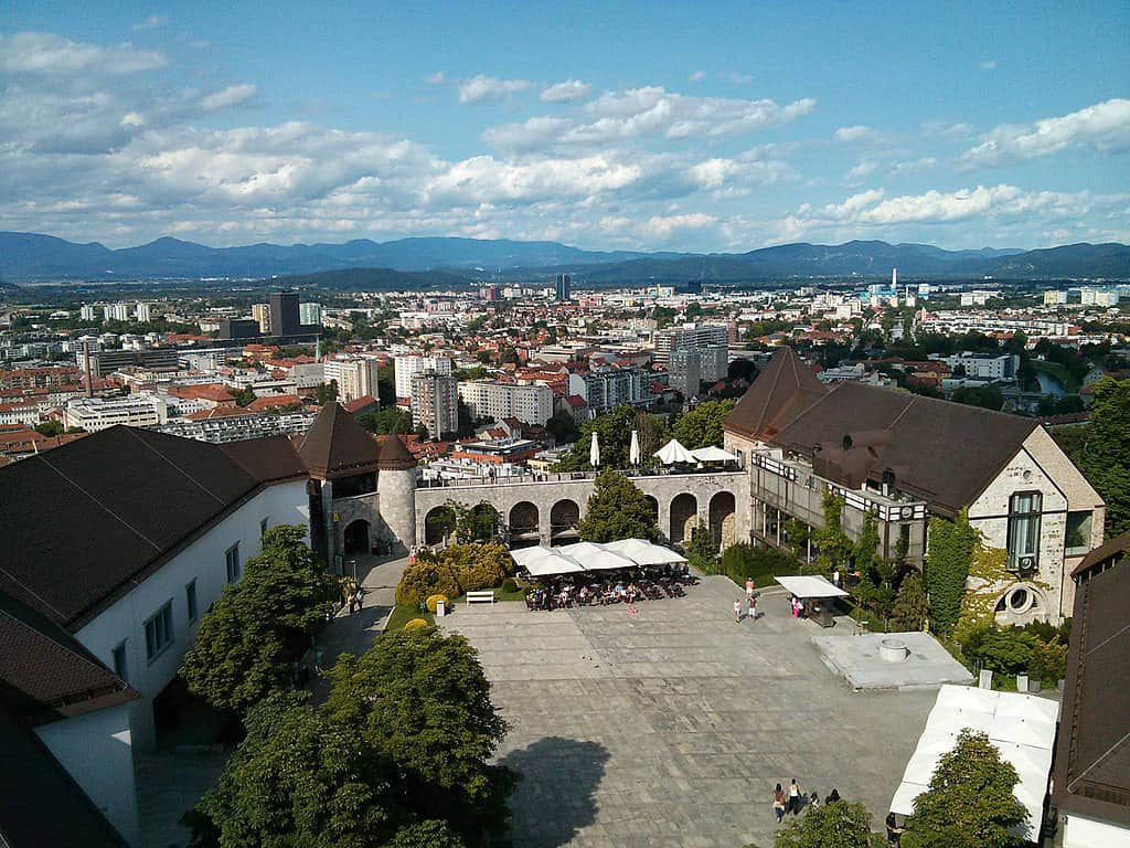 Vue depuis le chateau - Photo de Mark Doliner - Licence CC BY 2.0