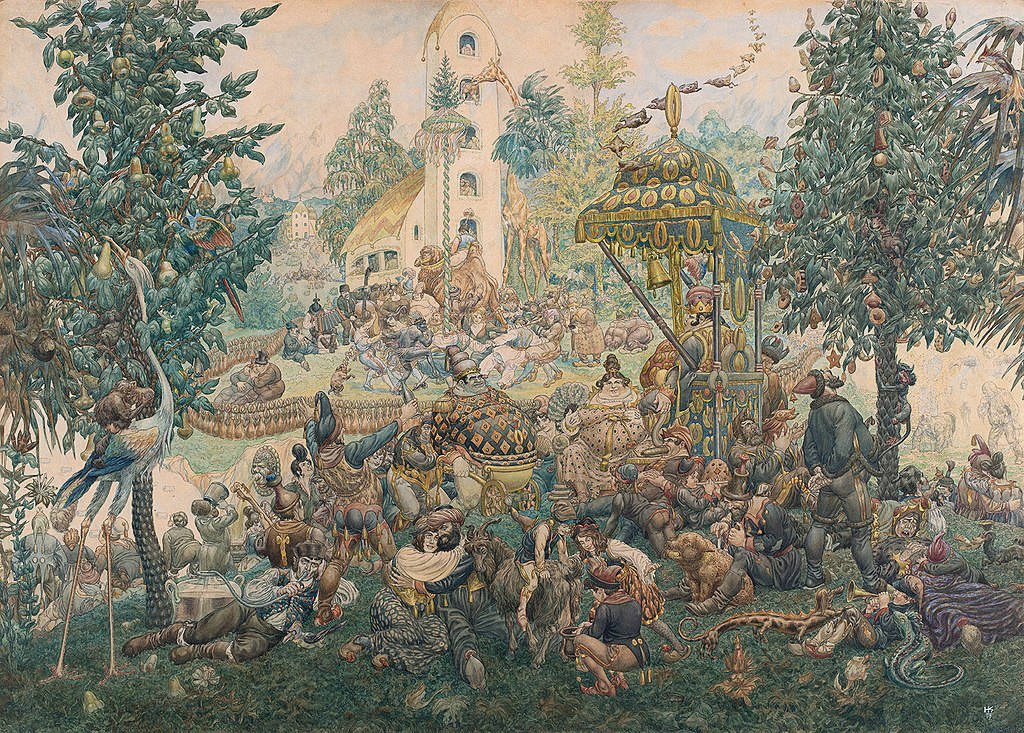 Tableau de Hinko-Smrekar (1919) à la Galerie Nationale slovène.