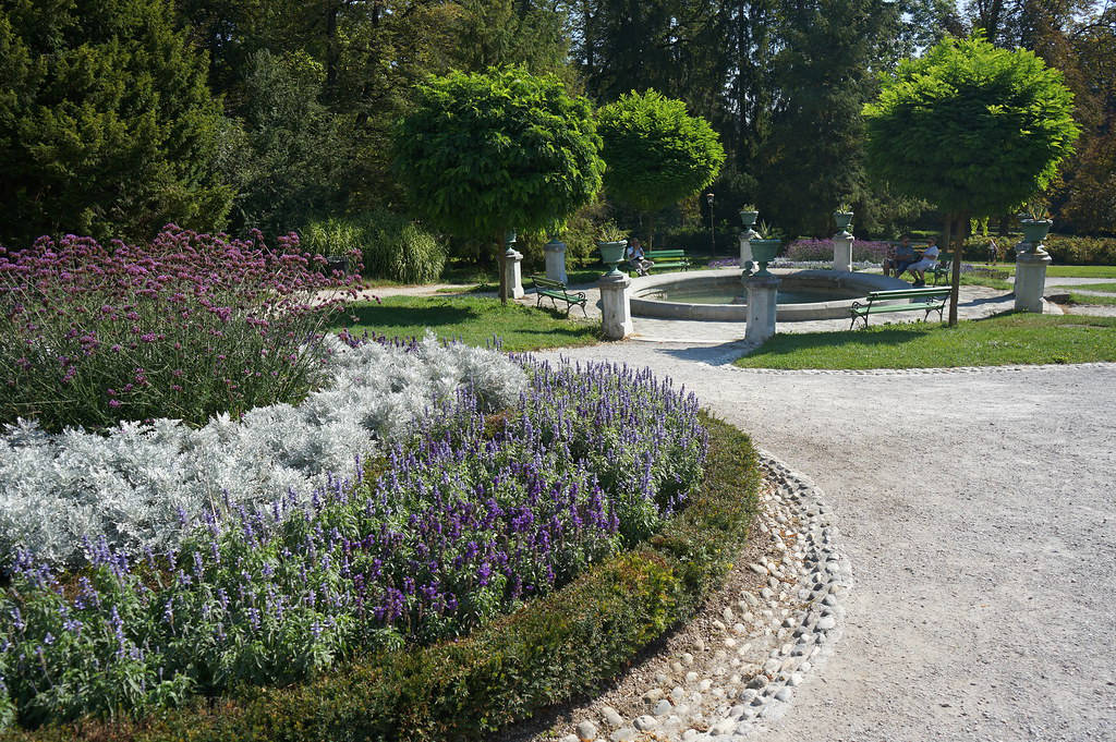 Dans le parc de Tivoli.