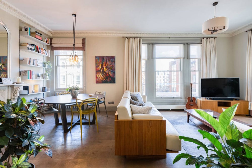 Airbnb à Londres : Location d'appartement à South Kensington.