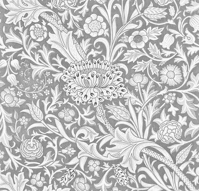 Motif de William Morris à colorier