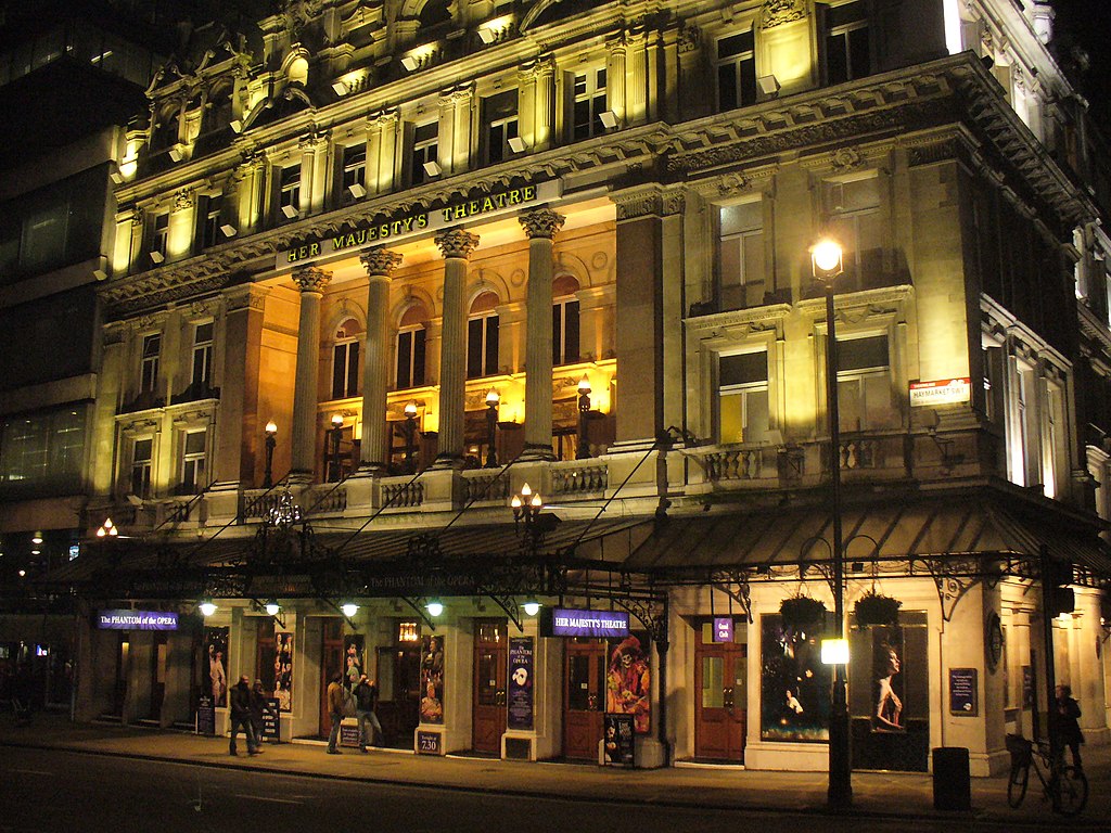 Théâtre Her Majesty à Londres - Photo Colin Smith - Licence ccbysa 2.0