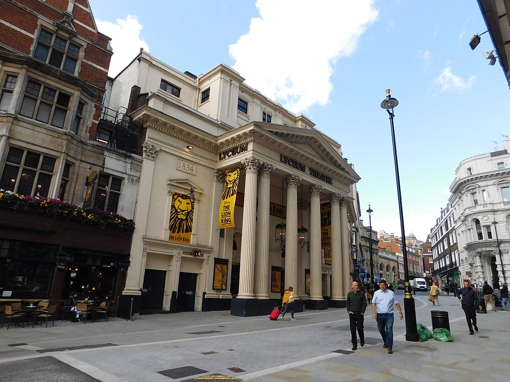 Lyceum Theatre à Londres - Photo Paul the Archivist -Licence ccbysa 4.0