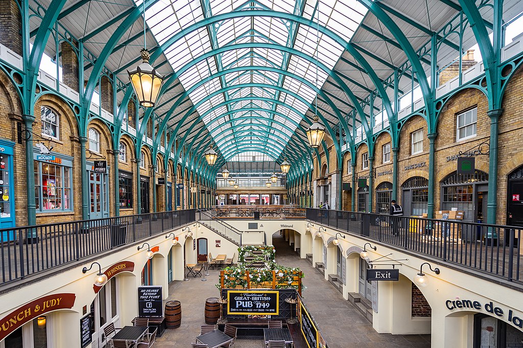 Le marché couvert de Covent Garden à Londres - Photo de Wei Te Wong