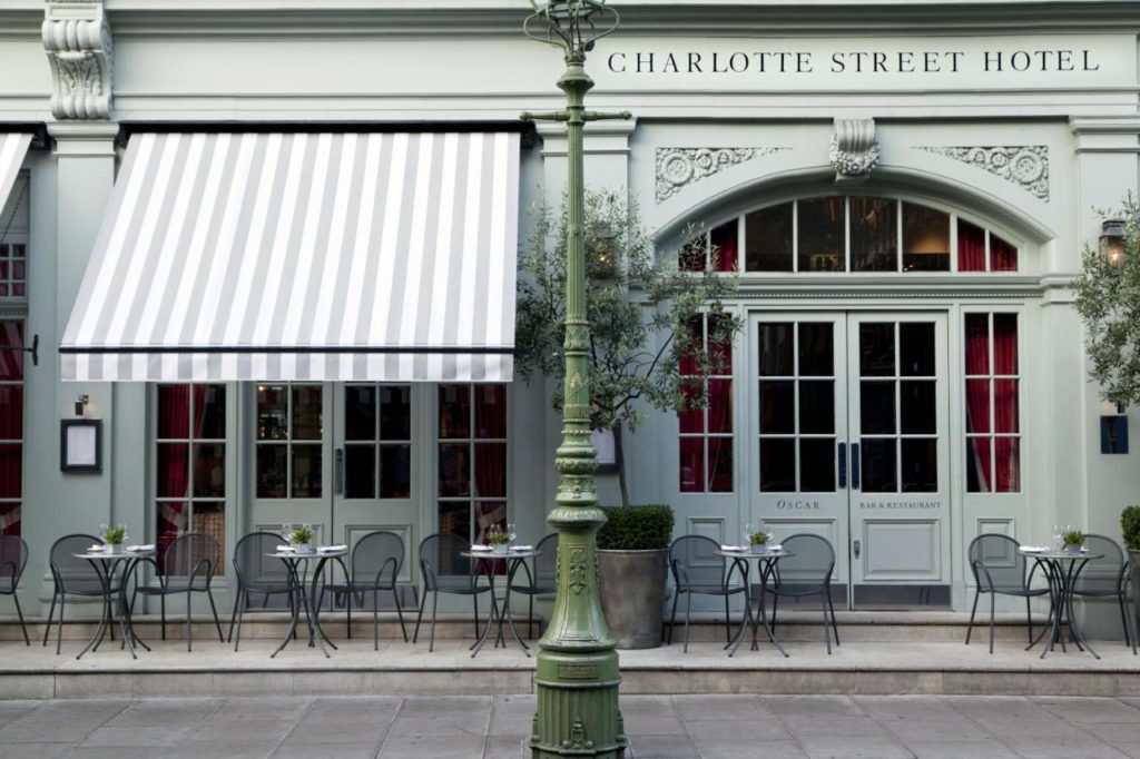 Charlotte Street Hotel, hôtel de luxe à Londres.