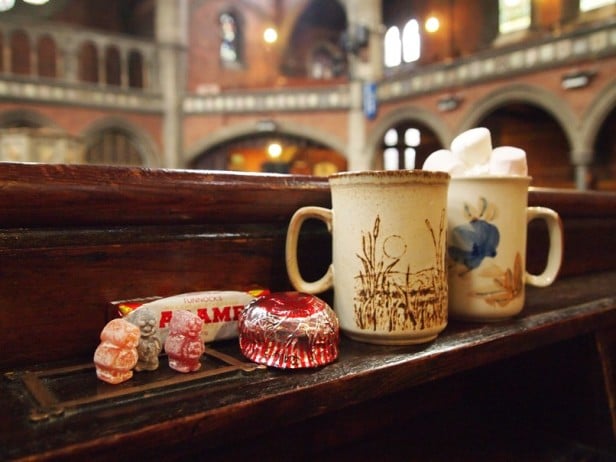 Union chapel, un café, un bar et une salle de concert dans une église à Londres