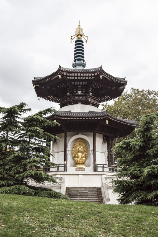 Pagode dans le Battersea Park.