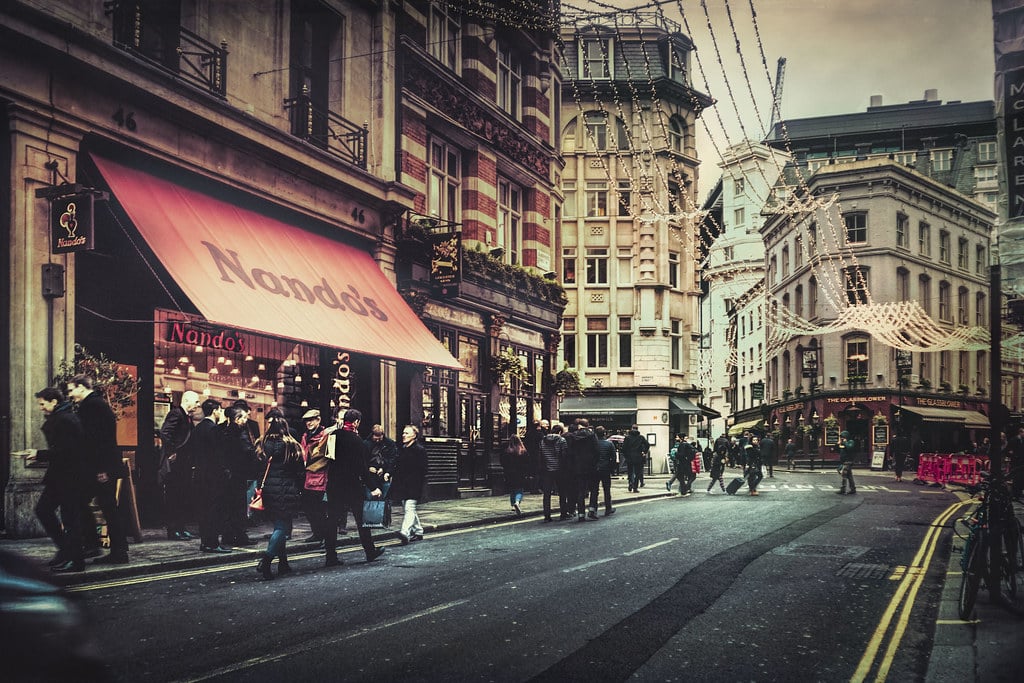 Rue de Soho à Londres dans l’objectif de Luc Mercelis @ Flickr
