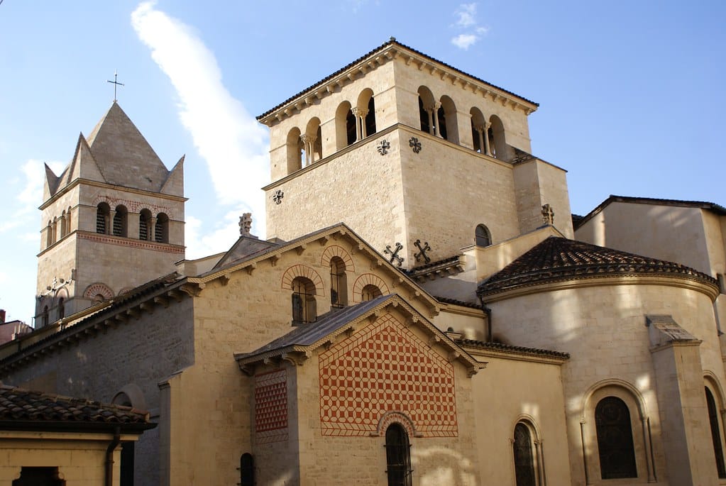 Basilique d'Ainay à Lyon : la plus ancienne église de la ville.