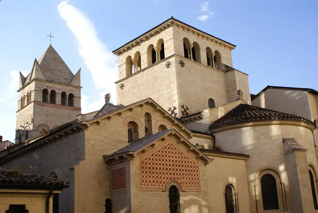 Basilique d'Ainay à Lyon : la plus ancienne église de la ville.