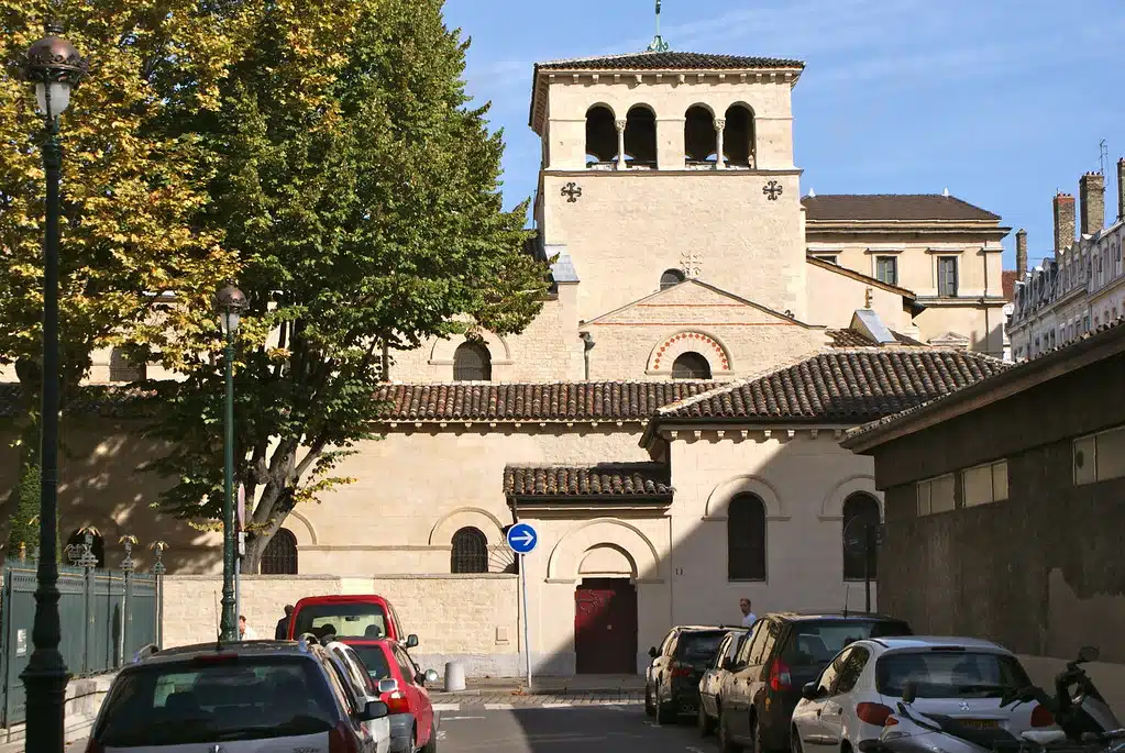 Basilique d'Ainay à Lyon : la plus ancienne église de la ville.