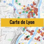 Carte de Lyon (France) : Plan détaillé gratuit et en français à télécharger