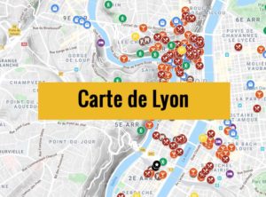 Carte de Lyon (France) : Plan détaillé gratuit et en français à télécharger