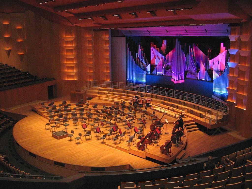 Auditorium de Lyon dans le quartier de la Part Dieu - Photo de Claire Delamarche