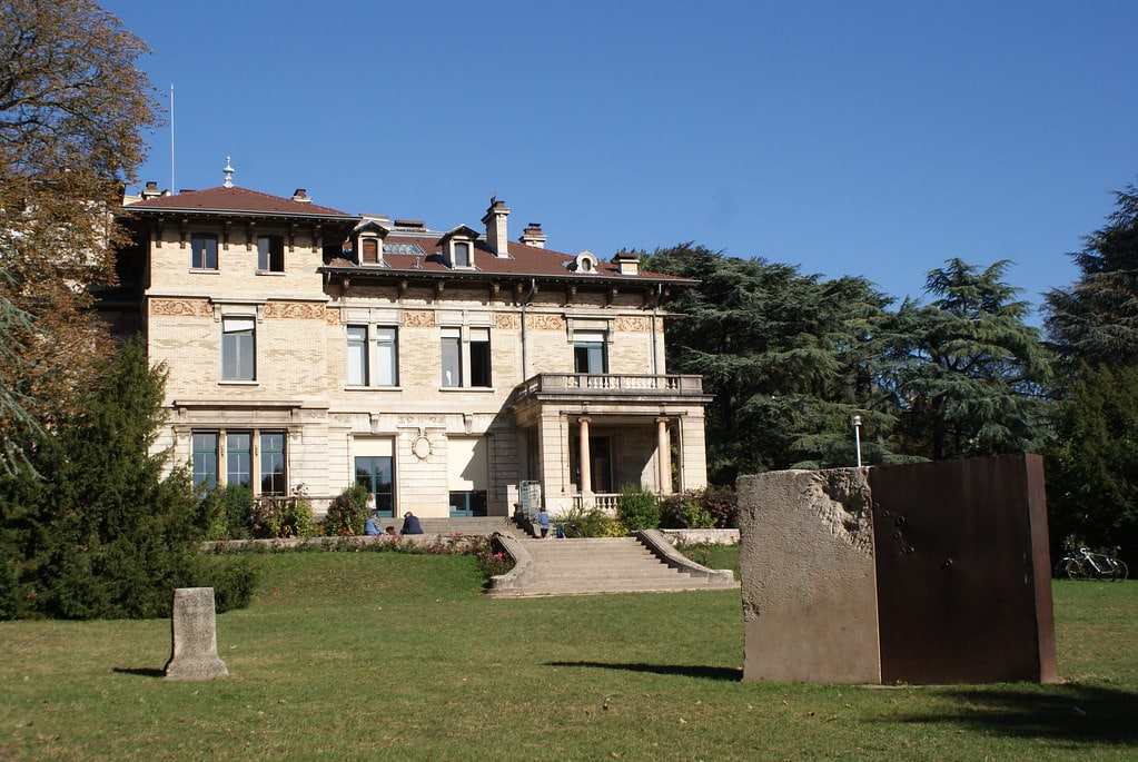 Villa Gillet dans le Parc de la Cerisaie dans le quartier de la Croix Rousse à Lyon.