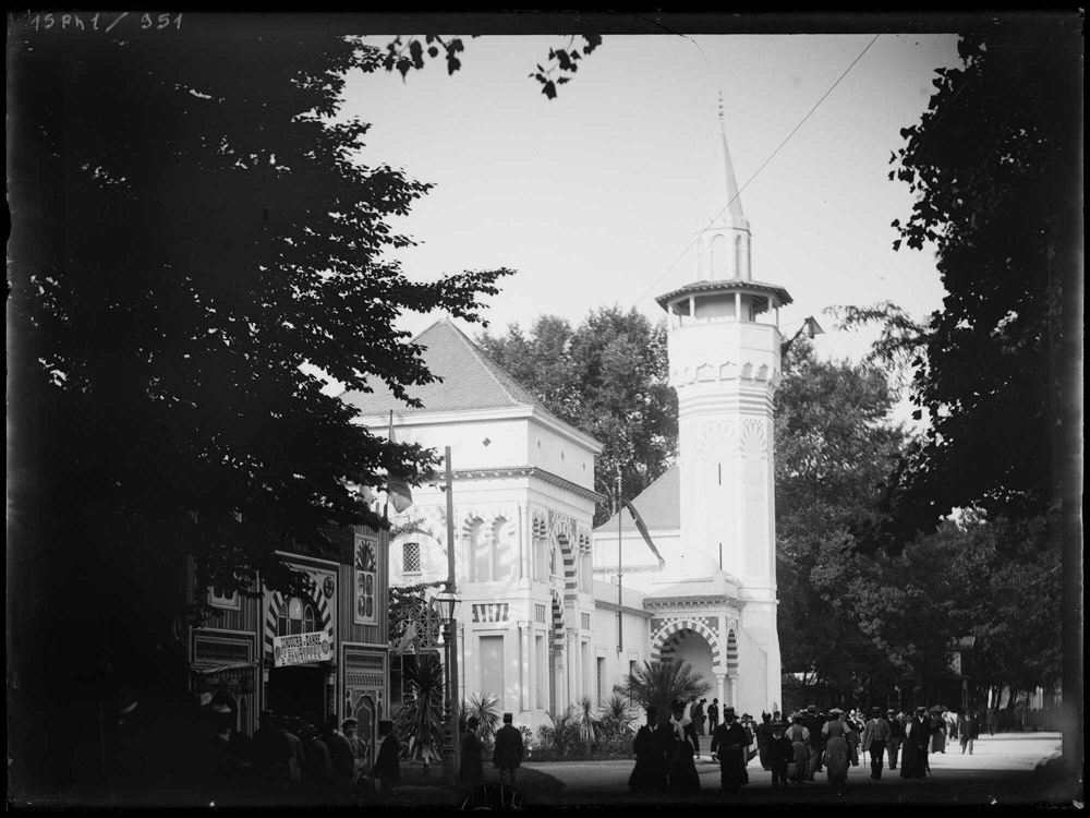 Pavillon de la Tunisie à l'exposition universelle de 1894 à Lyon.