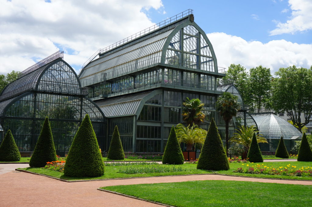 Serres du Parc de la Tête d'Or à Lyon.