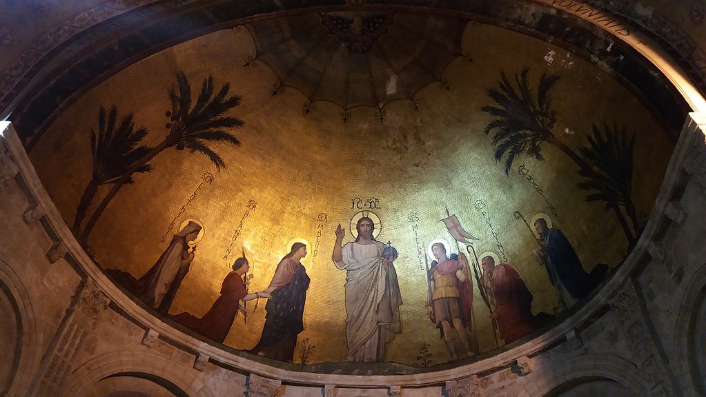 Une des mosaïques de la Basilique d'Ainay sur la Presqu'île à Lyon - Photo de Romainbehar