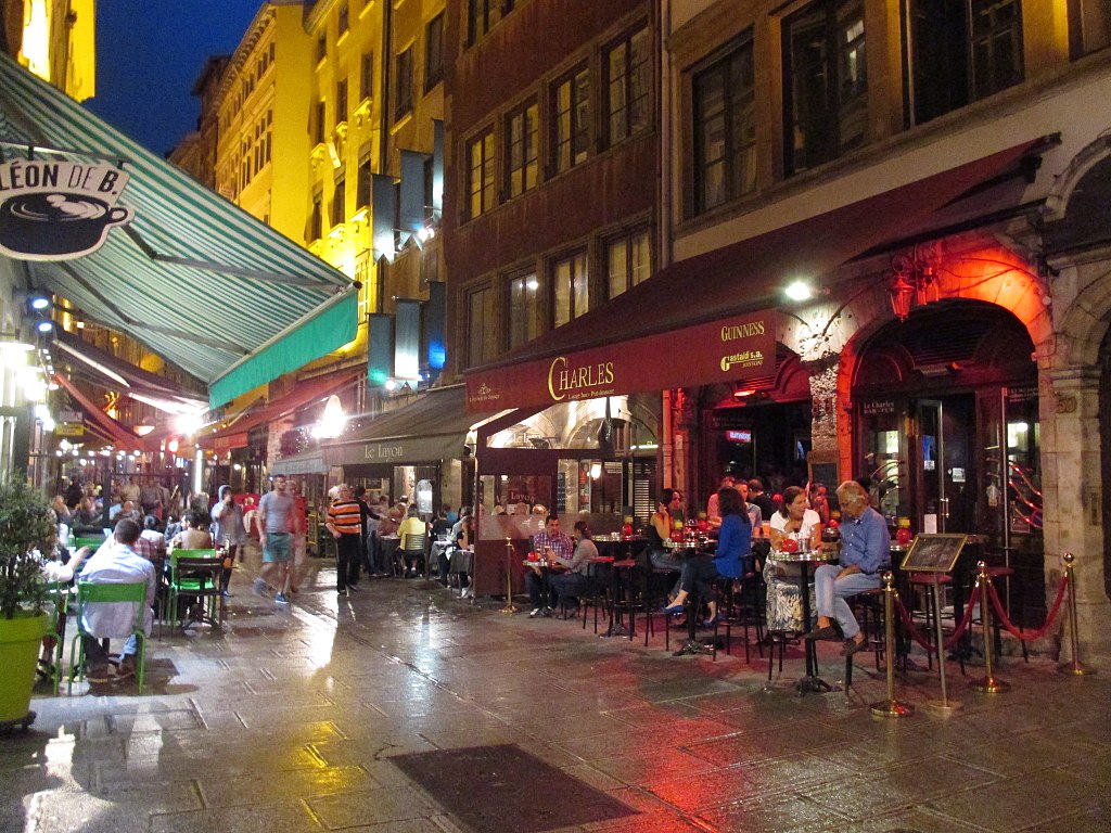 Rue Mercière dans le quartier de la Presqu'île à Lyon - Photo d'Arnaud 25