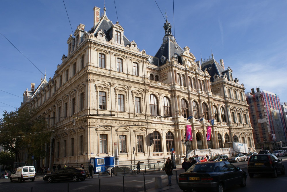 Palais de la Bourse à Lyon.