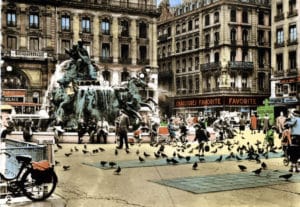 Place des Terreaux à Lyon et sa célèbre fontaine [Terreaux]