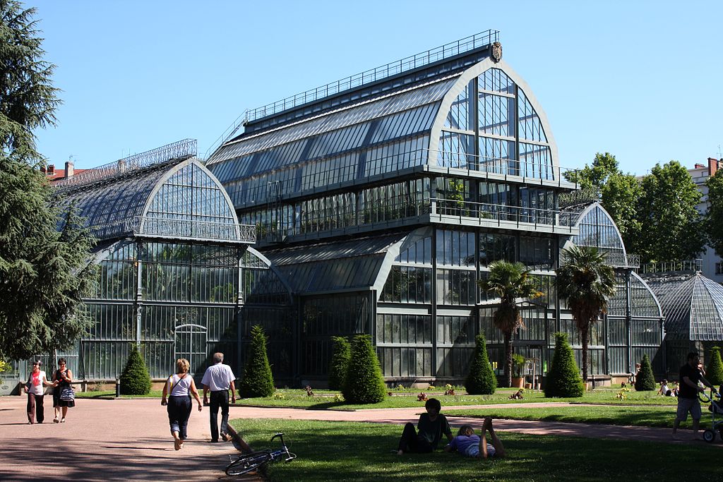 Grandes serres du jardin botanique du parc de la Tête d'Or à Lyon - Photo de Twowings