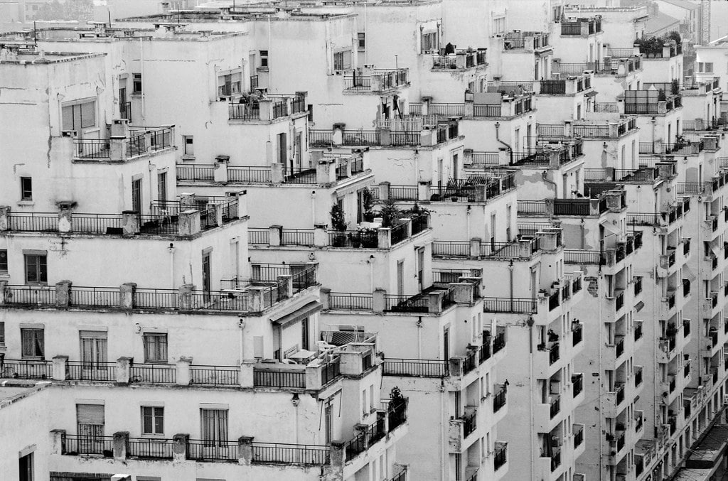 Vue sur les Gratte-ciels de Villeubanne - Photo de Claude Essertel du Figaro Lyon