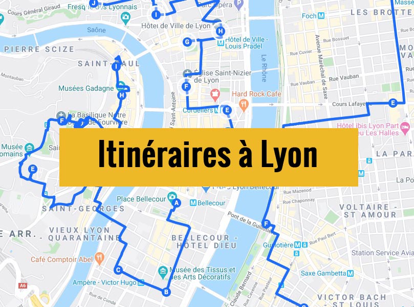Lire la suite à propos de l’article Lyon en 1 ou 2 jours : Itinéraires & balades à pied et à vélo