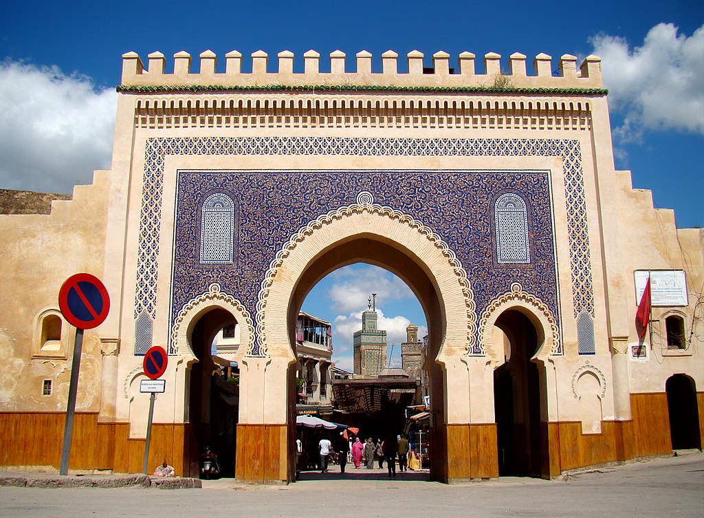 Porte bleue ou Bab Bou Jeloud à Fès - Photo de Bjorn Christian Torrissen