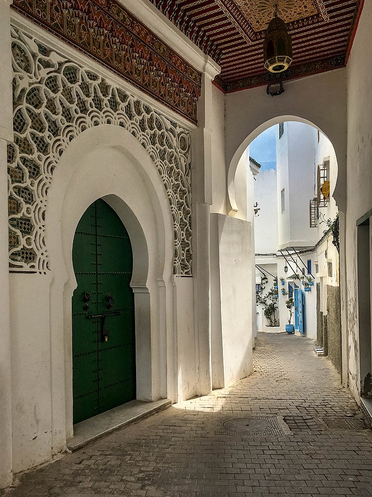 Porte de la Mosquee de la kasbah à Tanger - Photo de Jean-Francois Gornet - Licence ccbysa 2.0