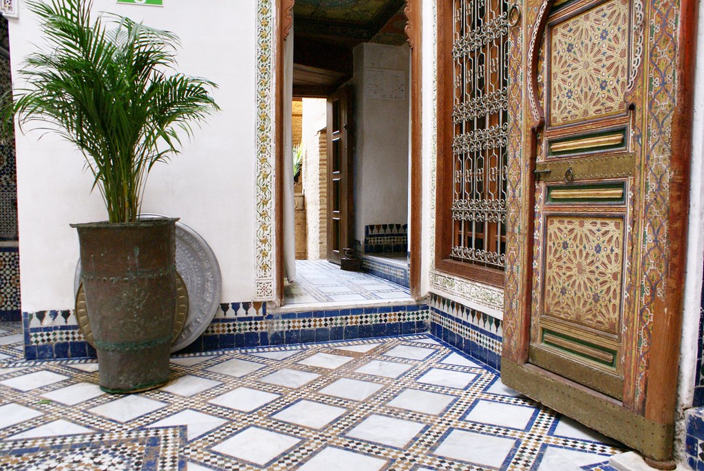 Dans un joli riad de Fès.