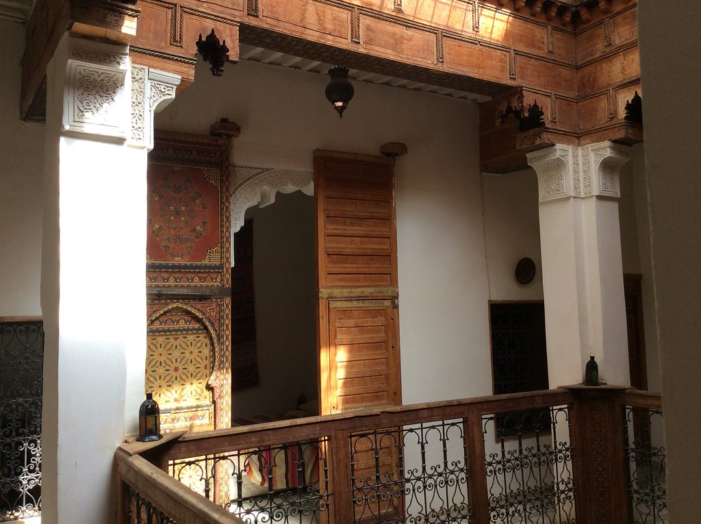 Dans un joli riad de Fès.
